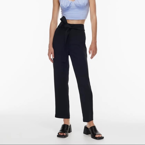Aritzia Pants - Aritzia Wilfred tie in the front pants